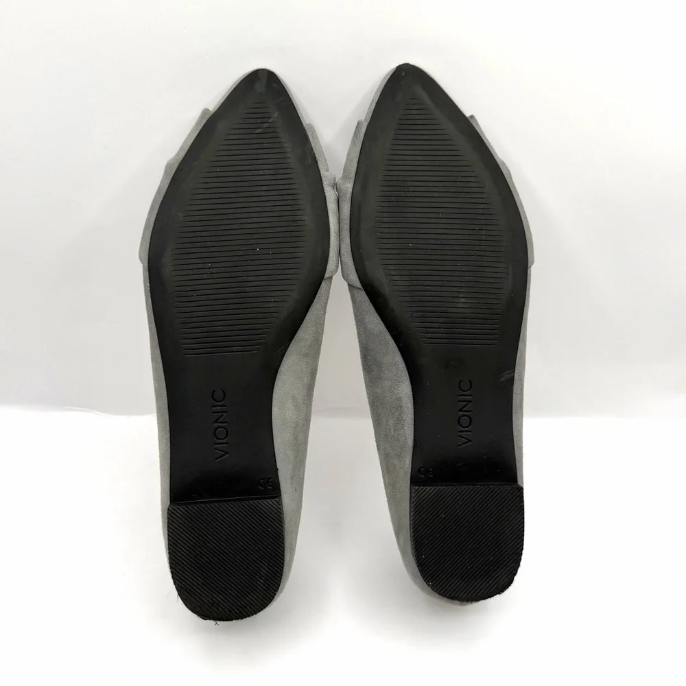 Vionic Grey Suede Flats – Comfort and Modern Style - Picture 8 of 8